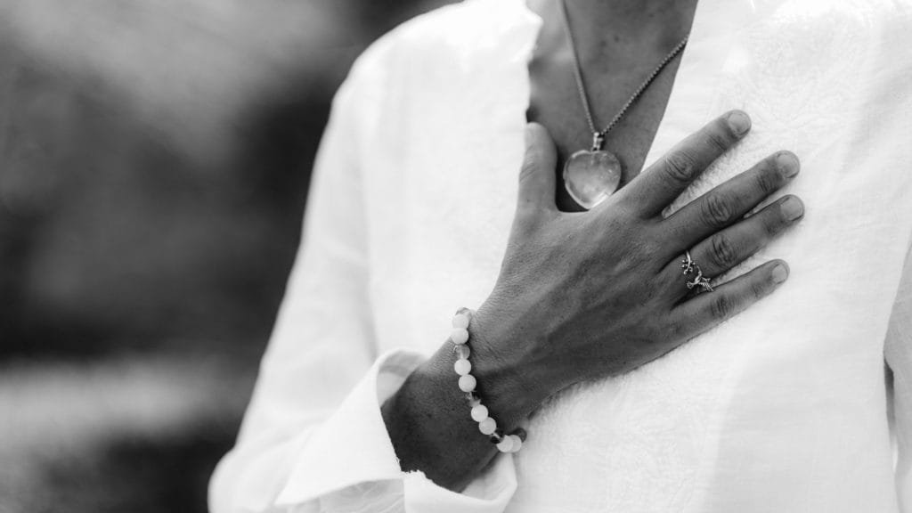 Gratefulness Meditation Hand Gesture